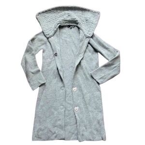 Adorable Vintage euc Love Moschino Sweater button front w/ collar Size 4 Y2K